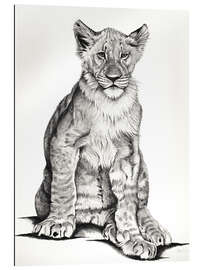 Gallery print Lion cub