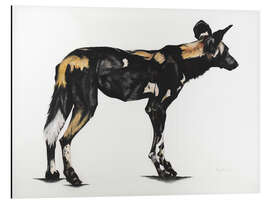 Magnettafel Großer afrikanischer Wildhund II