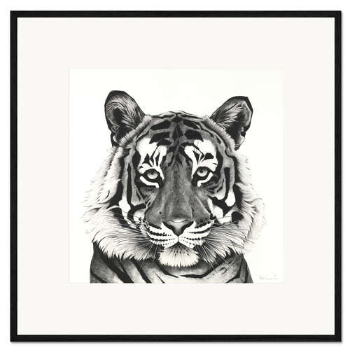 Framed art print Tiger Head