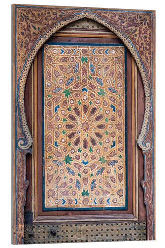 Gallery print Moroccan door