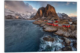 Gallery print Sunrise in the Lofoten