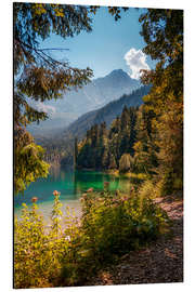 Alubild Eibsee Bayern, Deutschland