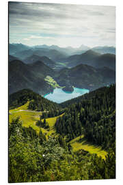 Magnettafel Walchensee Bayern, Deutschland