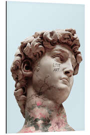 Magnettafel David liebt die Kunst