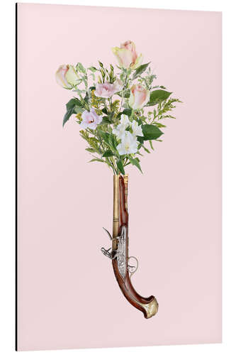 Aluminiumsbilde Flower Pistol