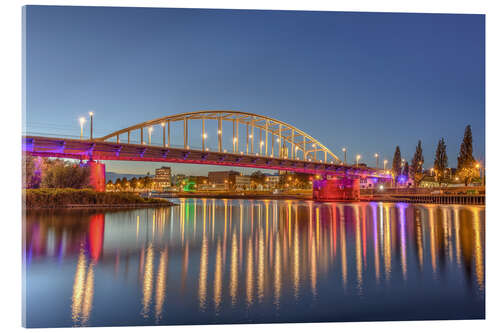 Acrylglasbild John-Frost-Brücke in Arnheim