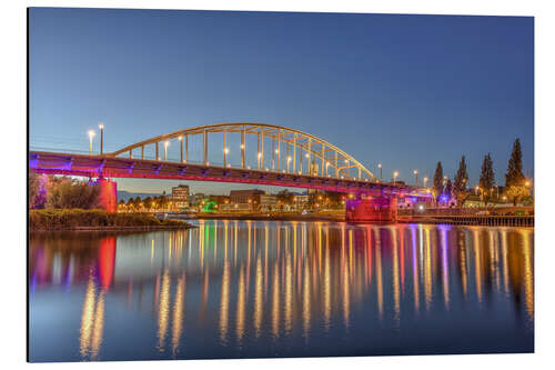 Aluminium print John Frost Bridge in Arnhem