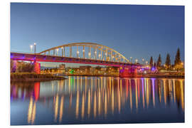 Foam board print John Frost Bridge in Arnhem