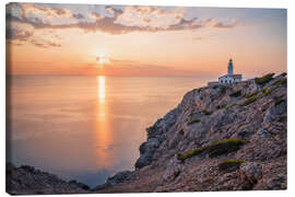 Obraz na płótnie  Sunrise at the lighthouse in Cala Ratjada - Igor Kondler