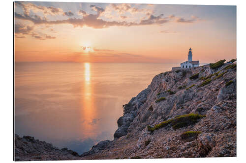 Gallery print Sunrise at the lighthouse in Cala Ratjada