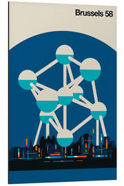Magnettafel Brussels 58