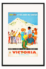 Gerahmter Kunstdruck Victoria (Englisch)