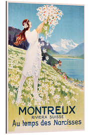 Magnettafel Montreux (französisch)