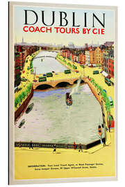 Magnettafel Dublin, Busreisen (englisch)