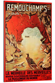 Magnettafel Höhle von Remouchamps (französisch)