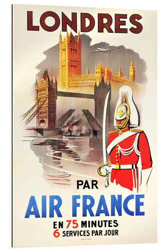 Galleritryk London with Air France (french)