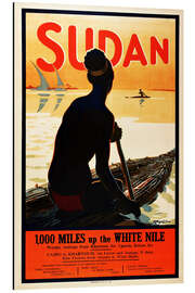 Magnettafel Sudan (englisch)