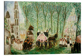 Magnettafel Begräbnis in Senlis