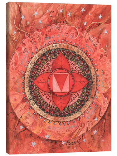 Canvas print Root chakra