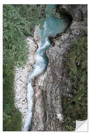 Sisustustarra Wild water CANYON in the Alps, Austria