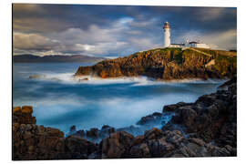 Aluminium print Fanad Head in the evening light