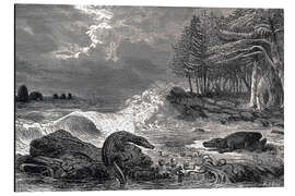 Magnettafel Das Land vor der Flut, Trias