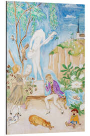 Magnettafel Die zerbrochene Statue II