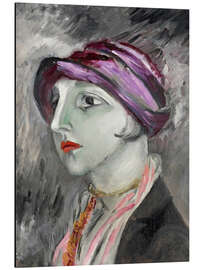 Magnettafel Der violette Hut