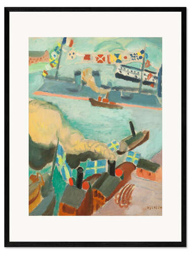 Framed art print The Flag Parade