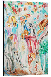 Magnettafel Der Tourist auf Teneriffa