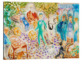 Magnettafel Pariser Straße