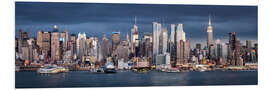 Stampa su PVC Skyline di Manhattan