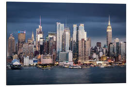 Magnettafel Manhattan Skyline mit Empire State Building