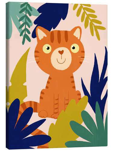 Canvas print Jungle Tiger