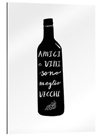 Gallery print Amici e vini sono meglio vecchi