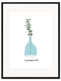 Plakat artystyczny premium w ramie Rosemary (Italian)