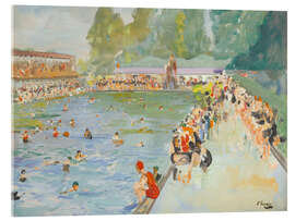 Akryylilasitaulu In the swimming pool (Chiswick Baths)