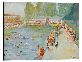 Magnettafel Im Schwimmbad (Chiswick Baths)