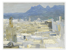 Wandbild  Tétouan, Marokko - Sir John Lavery