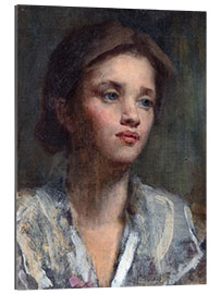 Gallery print Portrait of a young woman