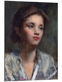 Magnettafel Porträt einer jungen Frau