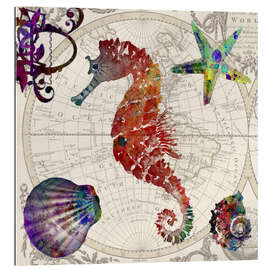 Galleriprint Vintage Seahorse