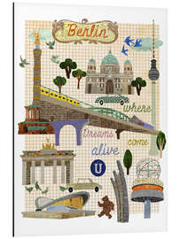 Magnettafel Berlin – where dreams come alive