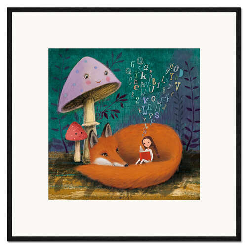 Framed art print Bedtime Story