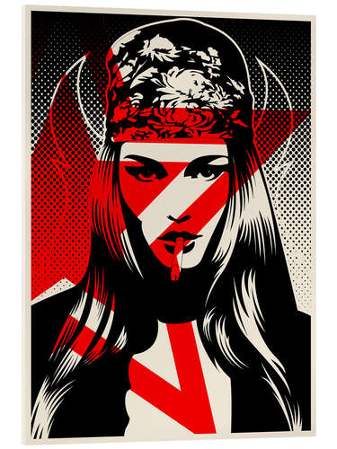 Acrylic print Revolution