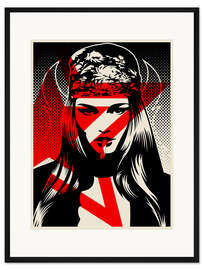 Gerahmter Kunstdruck Revolution