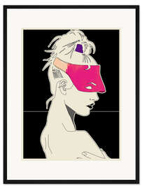 Gerahmter Kunstdruck The Beach