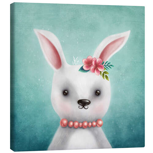 Canvas print Rabbit child