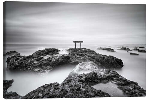 Obraz na płótnie Torii on the Japanese coast