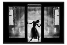 Gerahmter Kunstdruck Bist du bereit?